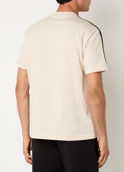 Armani T-shirt met logo - achterkant 3 creme