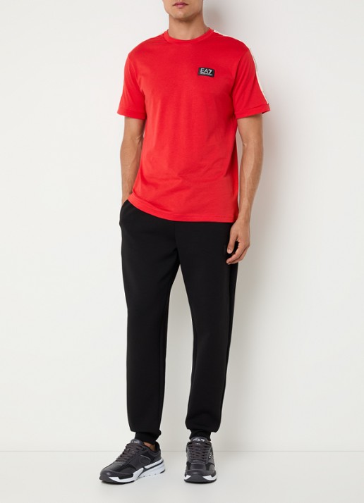 Armani T-shirt met logo - voorkant 4 rood