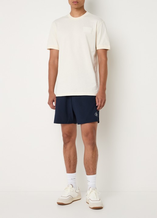 Armani T-shirt met logo - voorkant 3 creme