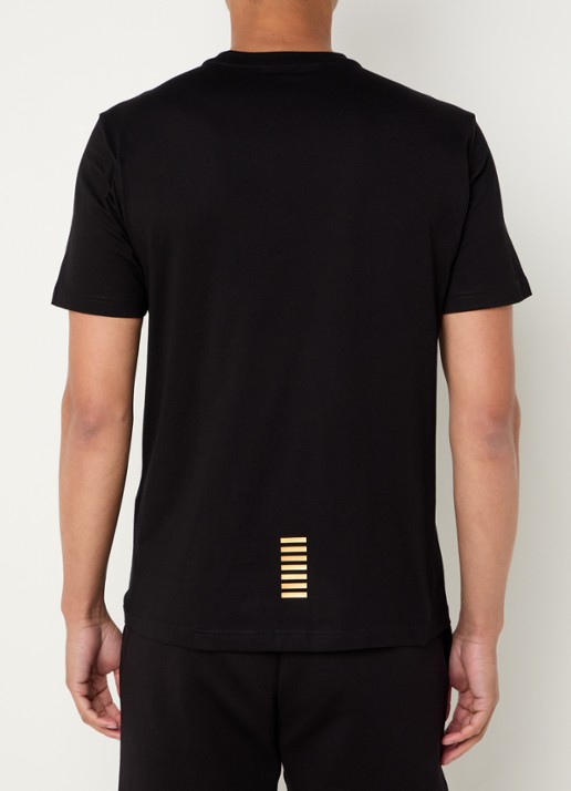 Armani T-shirt met logo - achterkant 4 zwart
