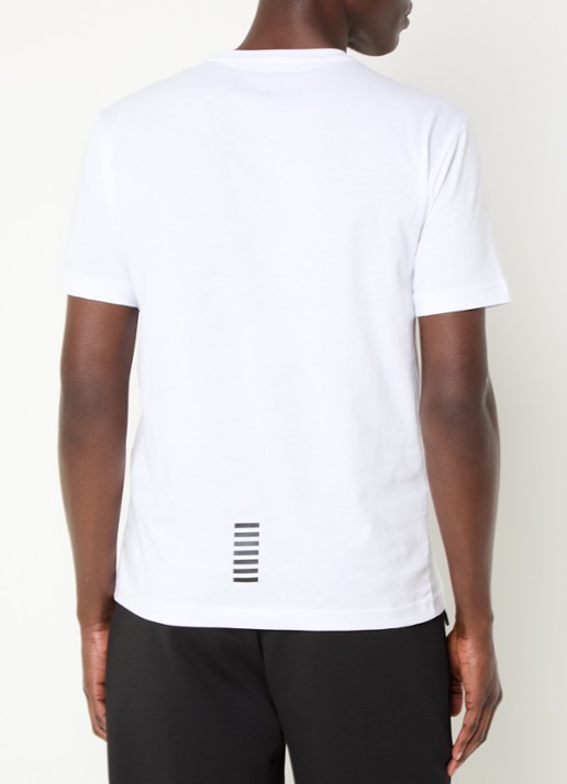 Armani T-shirt met logo - achterkant wit