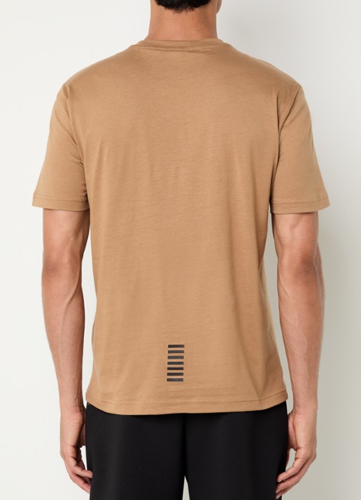 Armani T-shirt met logo - achterkant 3 camel