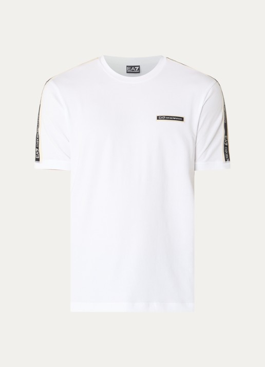 Armani T-shirt met logo - voorkant wit