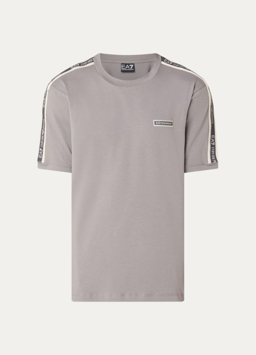 Armani T-shirt met logo - voorkant grijs