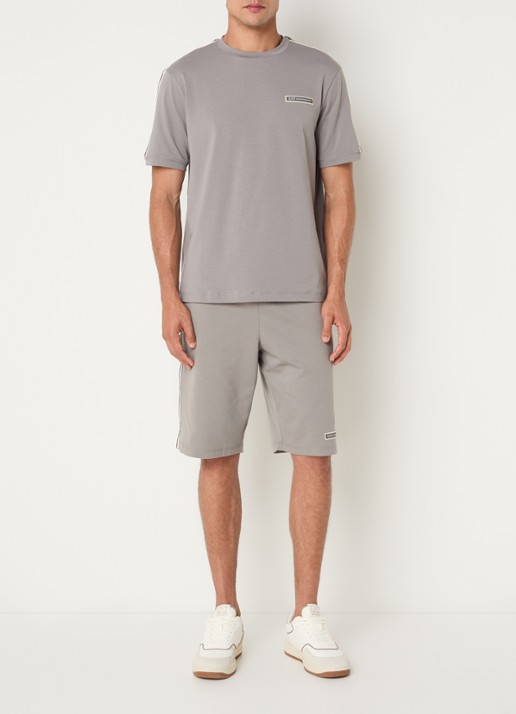 Armani T-shirt met logo - voorkant 2 grijs