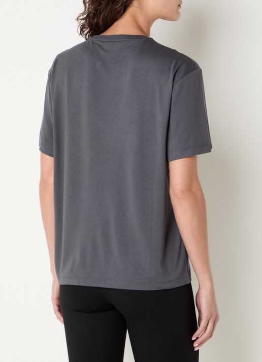 Armani T-shirt met logo - achterkant 4 antraciet