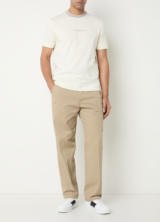 Armani T-shirt met logo - voorkant 4 wit