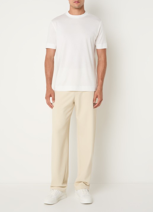 Armani T-shirt met logo - voorkant 3 wit