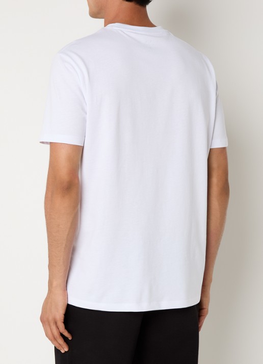 Armani T-shirt met logoprint - achterkant 2 wit