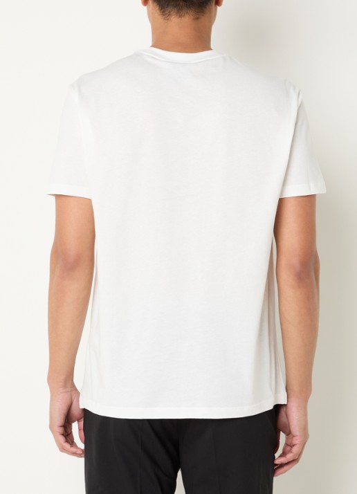 Armani T-shirt met logoprint - achterkant 3 wit