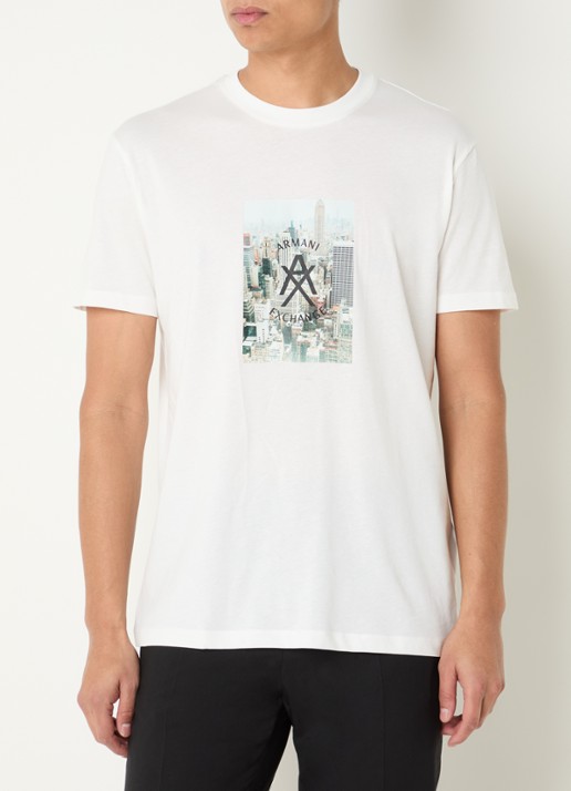 Armani T-shirt met logoprint