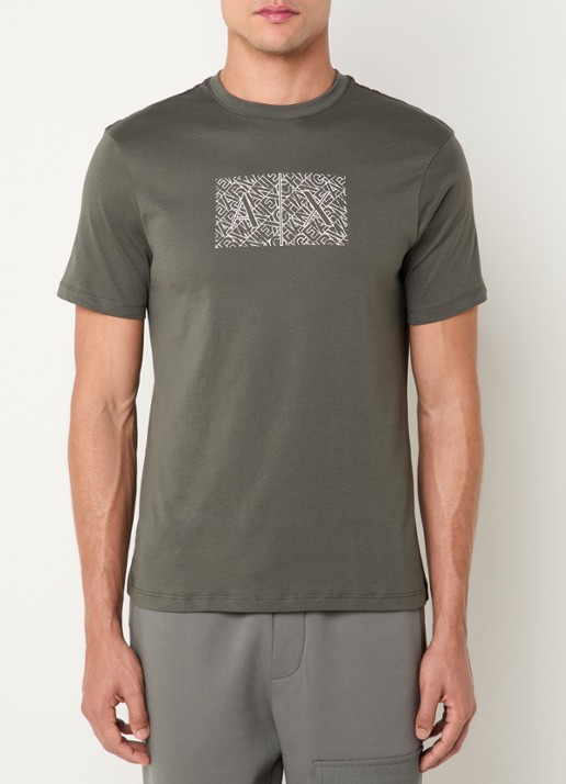 Armani T-shirt met logoprint