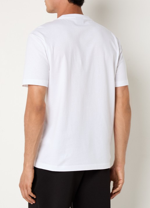 Armani T-shirt met logoprint - achterkant 4 wit