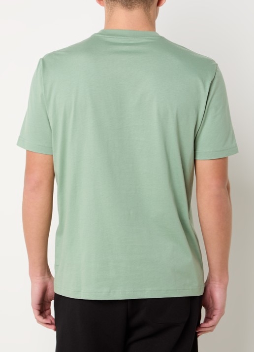 Armani T-shirt met logoprint - achterkant 2 mint