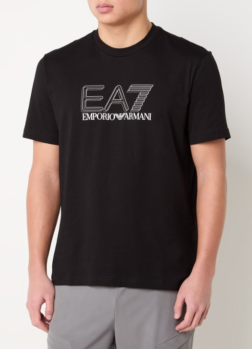 Armani T-shirt met logoprint