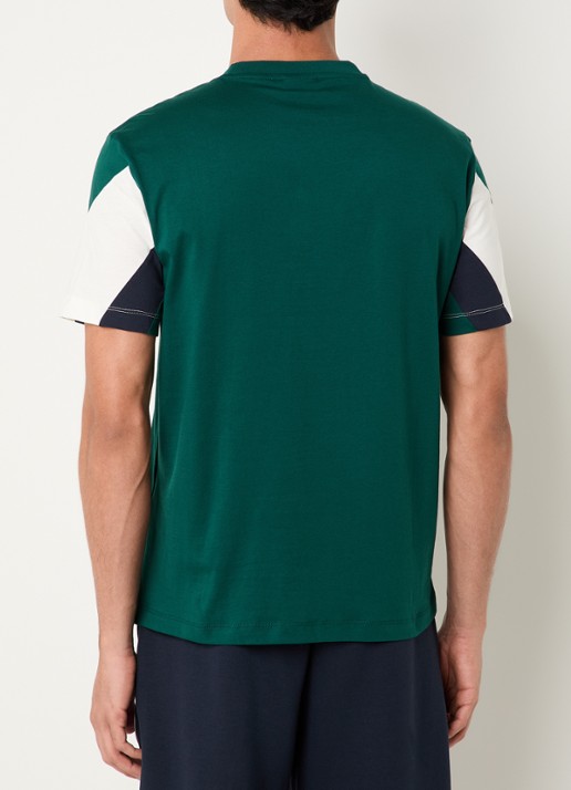 Armani T-shirt met logoprint - achterkant 4 groen