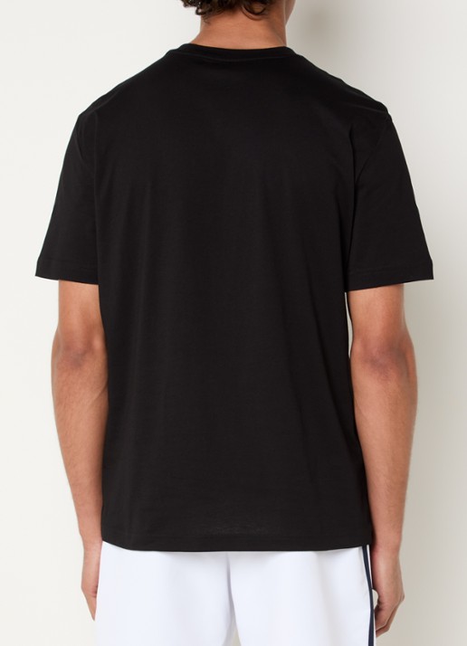 Armani T-shirt met logoprint - achterkant 2 zwart