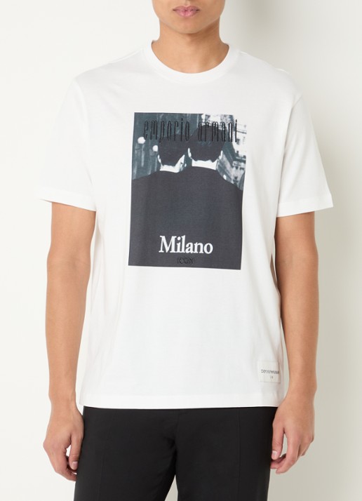 Armani T-shirt met logoprint