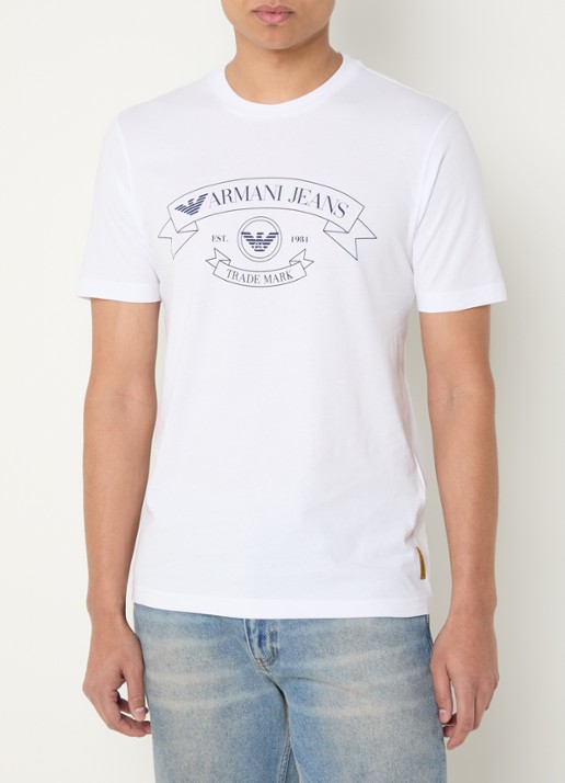 Armani T-shirt met logoprint