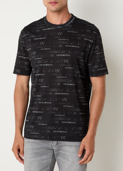 Armani T-shirt met logoprint