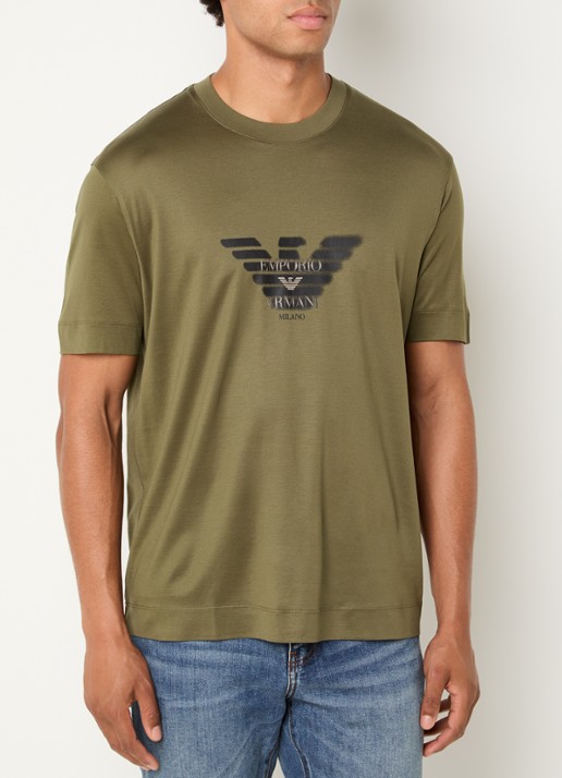 Armani T-shirt met logoprint