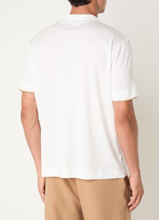 Armani T-shirt met logoprint - achterkant 2 wit