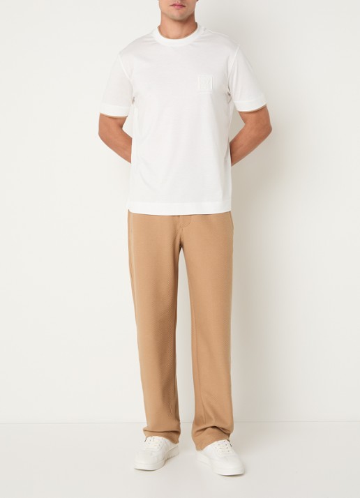 Armani T-shirt met logoprint - voorkant 4 wit