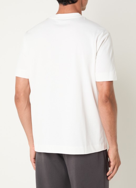 Armani T-shirt met logoprint - achterkant 3 wit