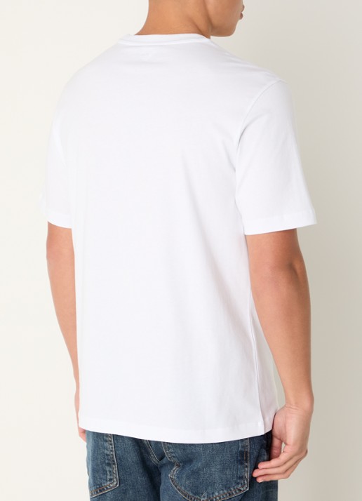 Armani T-shirt met logoprint - achterkant 4 wit