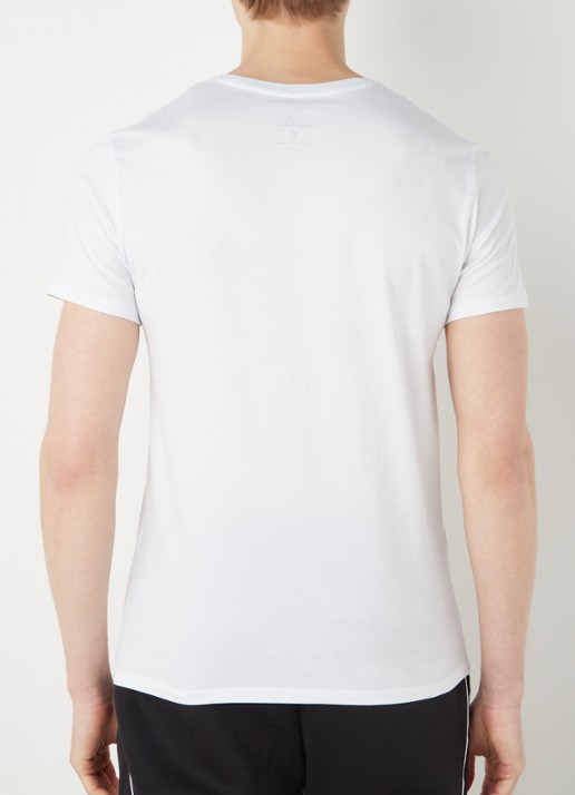 Armani T-shirt met ronde hals - achterkant 4 wit