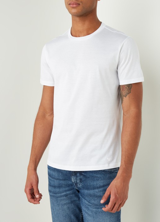 Armani T-shirt met ronde hals