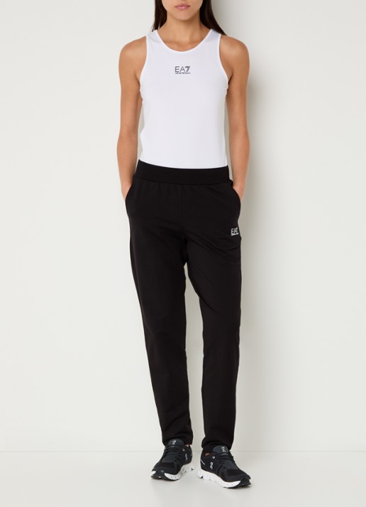 Armani Tanktop met logo  - voorkant 2 wit