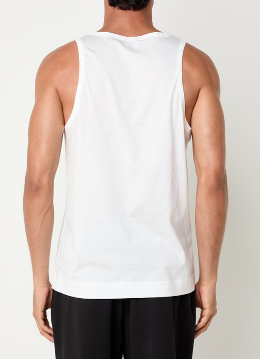 Armani Tanktop met logo - achterkant 4 wit