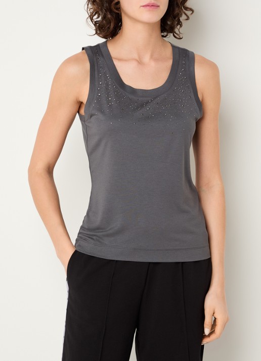 Armani Tanktop met strass