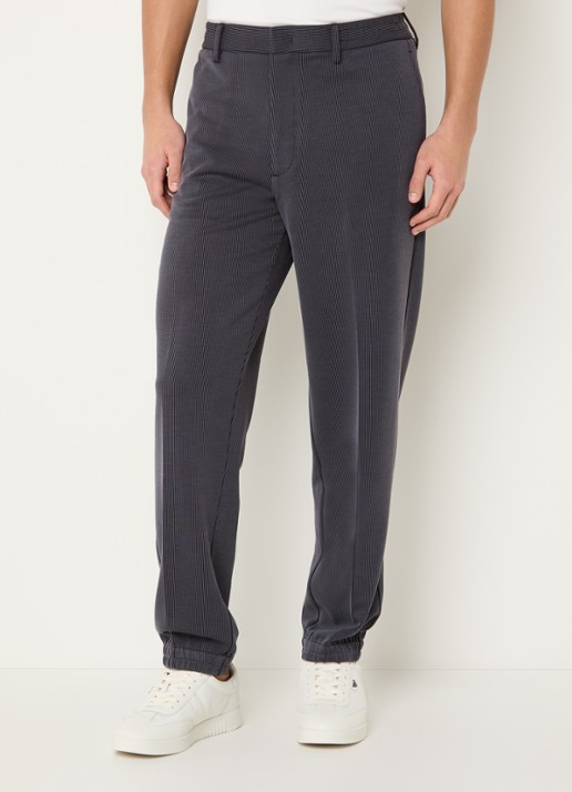 Armani Tapered fit broek met steekzakken