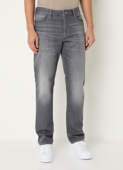 Armani Tapered fit jeans met steekzakken