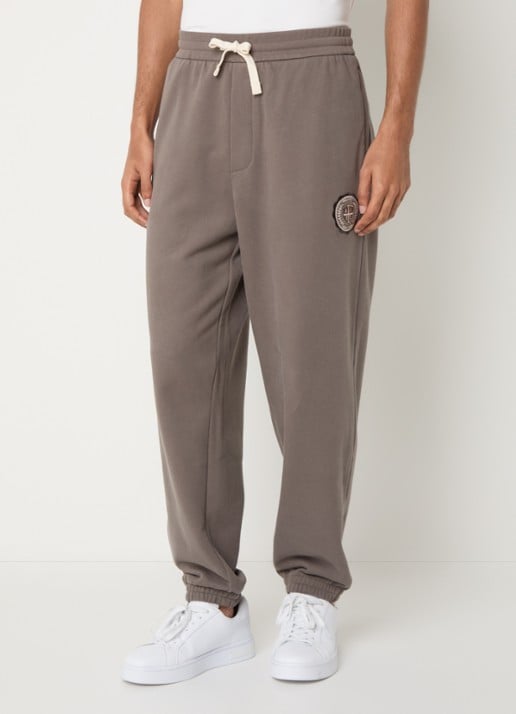 Armani Tapered fit joggingbroek met logo