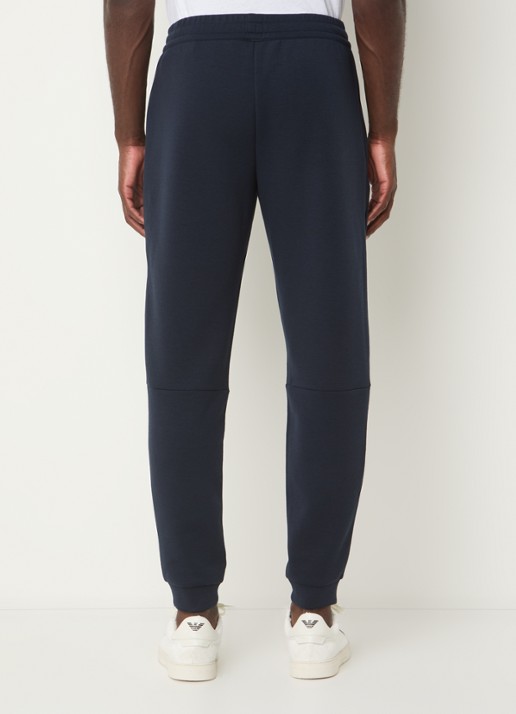 Armani Tapered fit joggingbroek met logo - achterkant 3 indigo