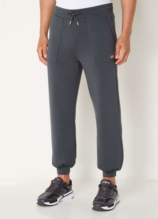 Armani Tapered fit joggingbroek met logo