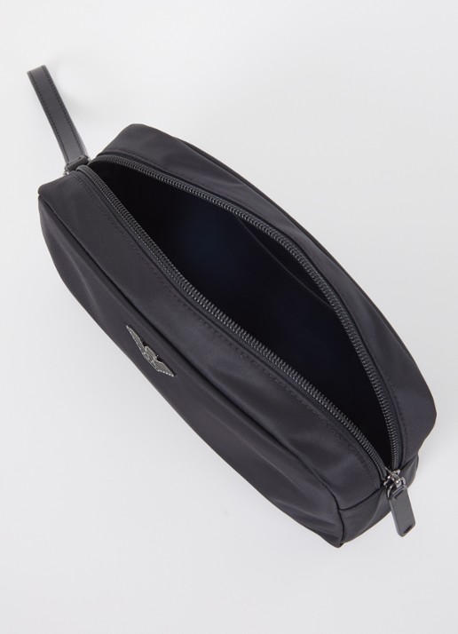 Armani Toilettas met logo - voorkant 2 zwart
