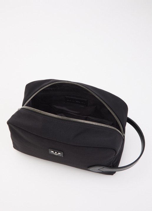 Armani Toilettas met logo - voorkant 2 zwart