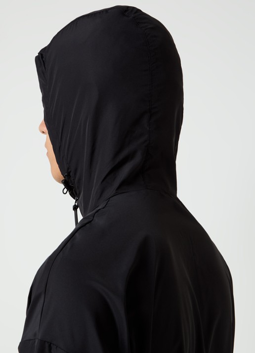 Armani Trainingspak met capuchon en ritszakken - detail 2 diepzwart