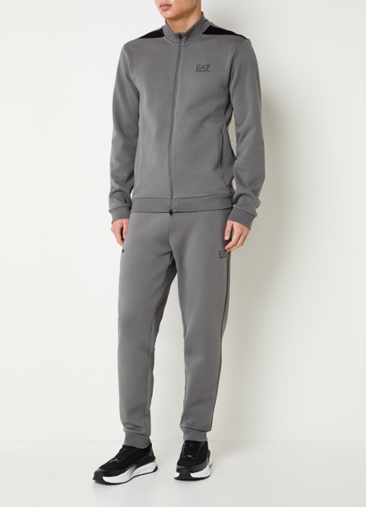 Armani Trainingspak met logo en steekzakken