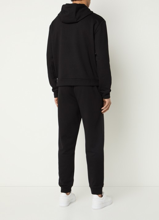 Armani Trainingspak met logo en steekzakken - achterkant 3 zwart