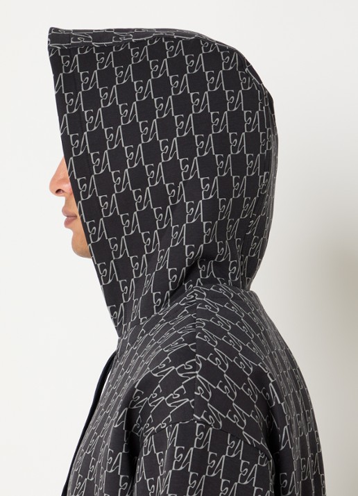 Armani Trainingspak met logo en steekzakken - detail 5 antraciet