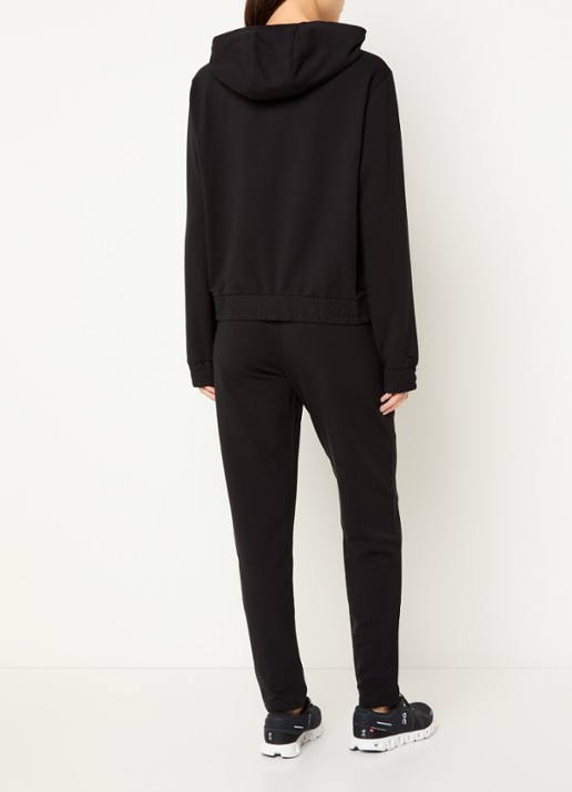 Armani Trainingspak met logo en strass - achterkant 5 zwart