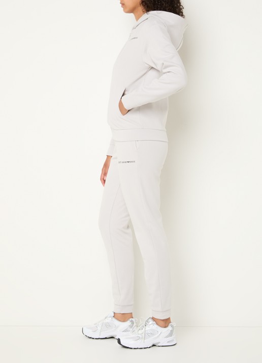 Armani Trainingspak met logo - voorkant 2 beige