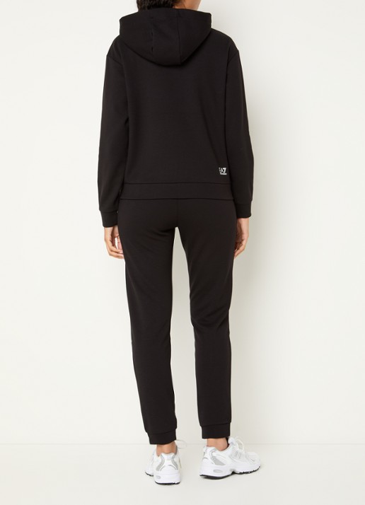 Armani Trainingspak met logo - achterkant 5 zwart