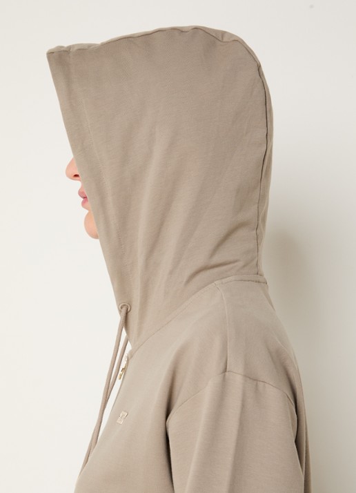 Armani Trainingspak met logo - detail 3 donkerbeige