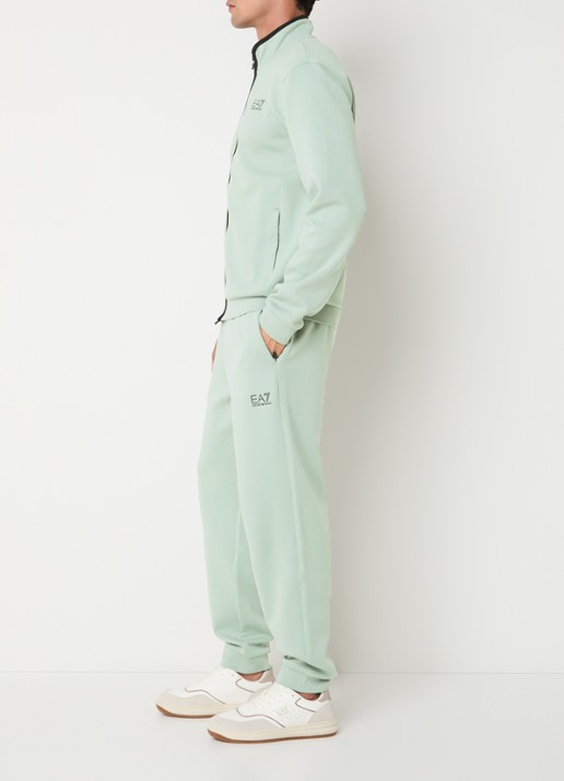 Armani Trainingspak met logoprint - voorkant 2 mint